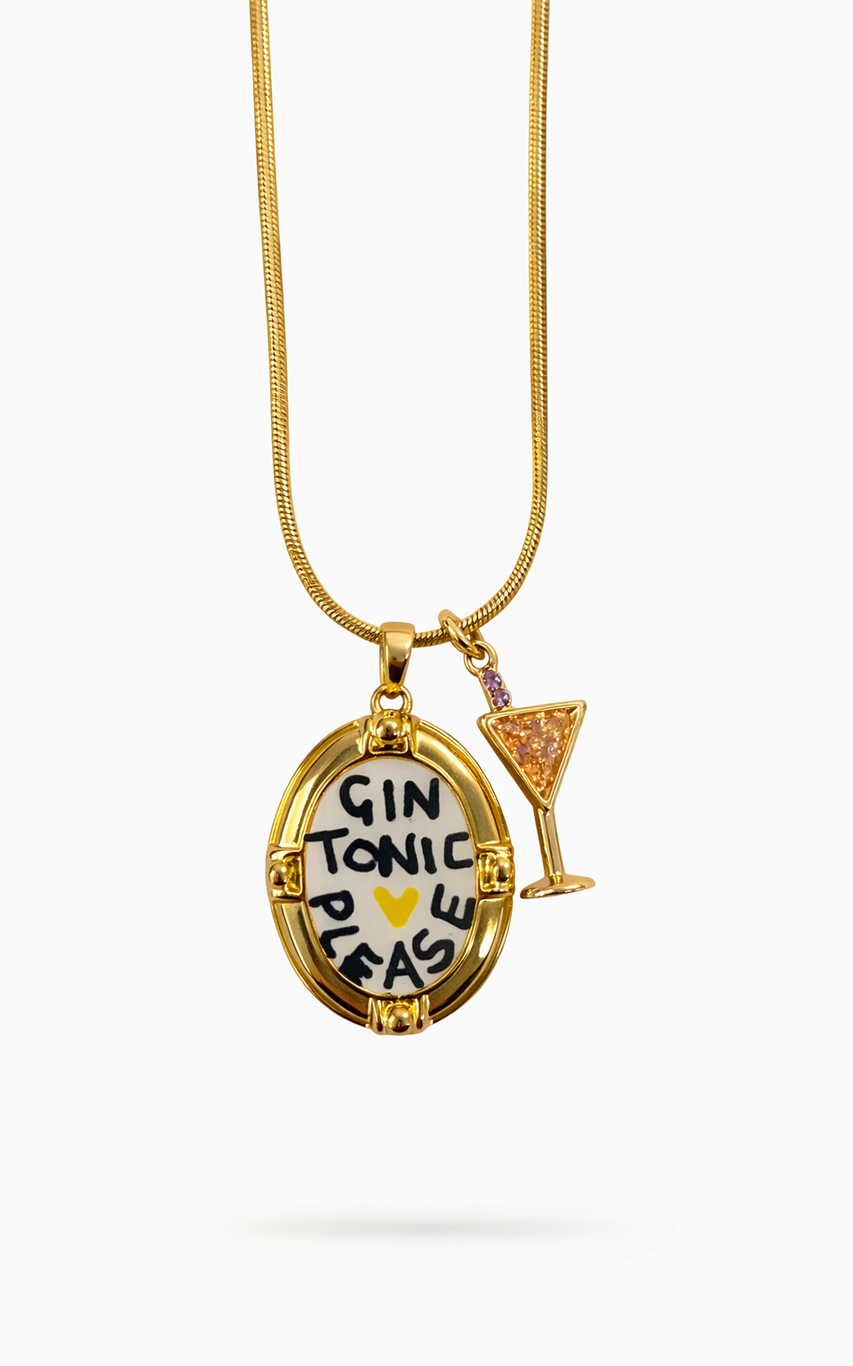 Medaglia "Gin Tonic Please"