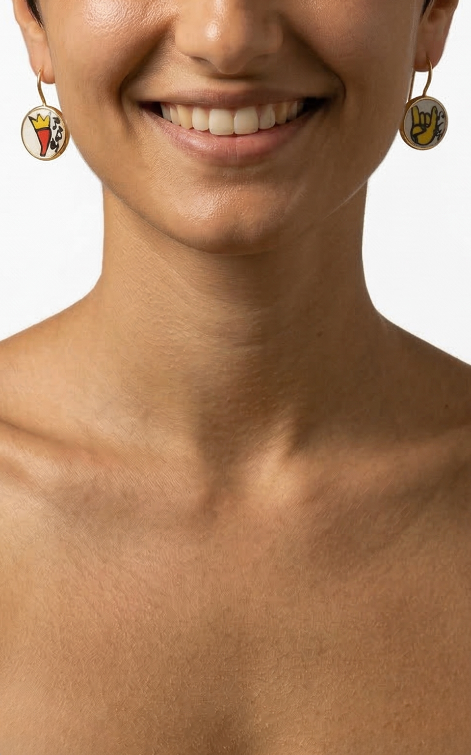 Orecchini "Sciò, Tiè"