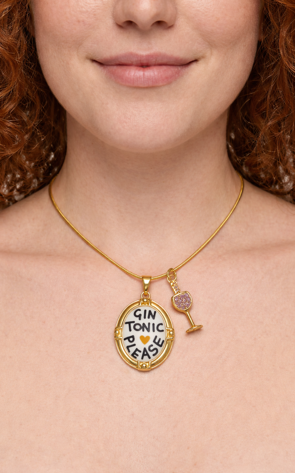 Medaglia "Gin Tonic Please"